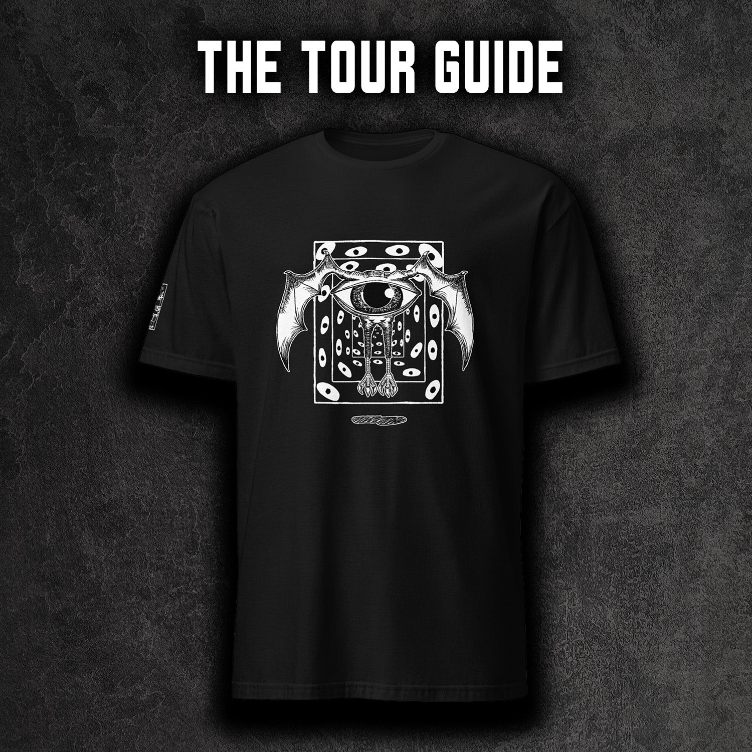 The Tour Guide Monster surreal horror graphic t-shirt ArtInCMinor