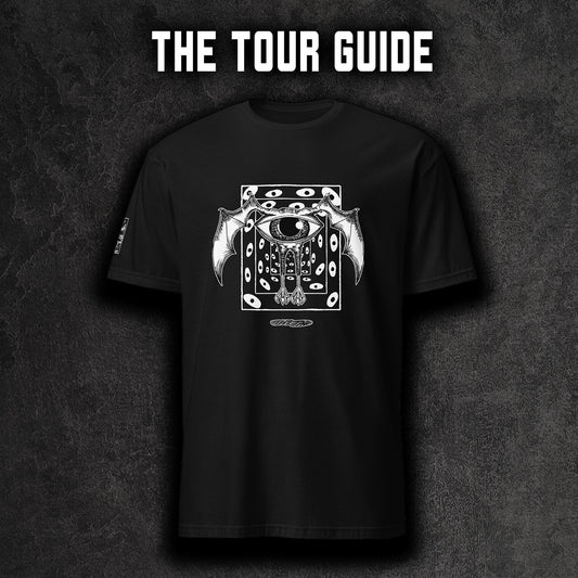 The Tour Guide Monster surreal horror graphic t-shirt ArtInCMinor