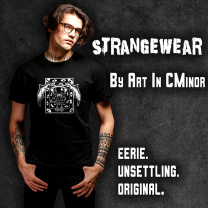 The Tour Guide Monster surreal horror graphic t-shirt ArtInCMinor