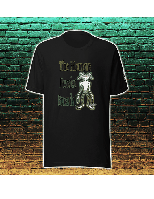 Frobert graphic t-shirt StrangeWear Collection ArtInCMinor