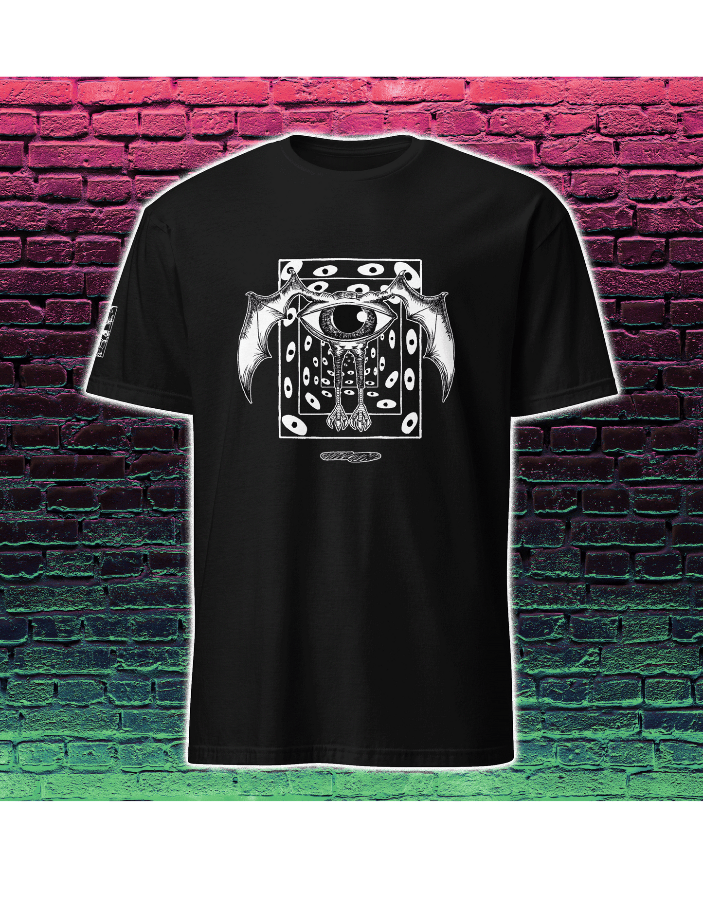 The Tour Guide Monster surreal horror graphic t-shirt ArtInCMinor