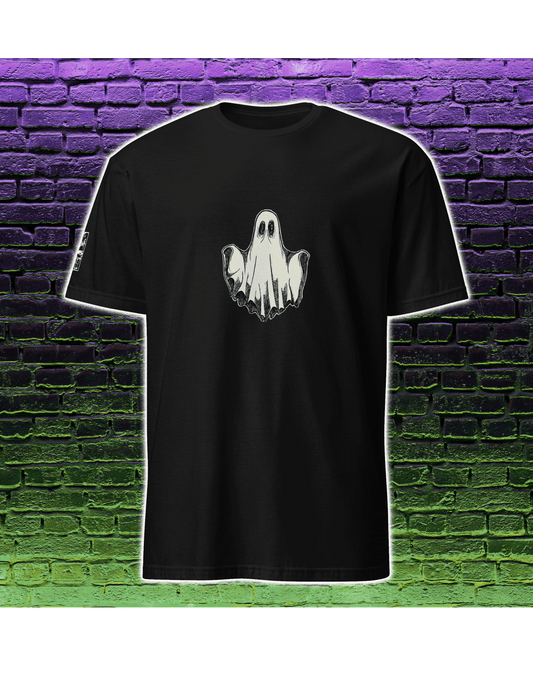 Ghost minimalist graphic t-shirt spooky unisex ArtInCMinor