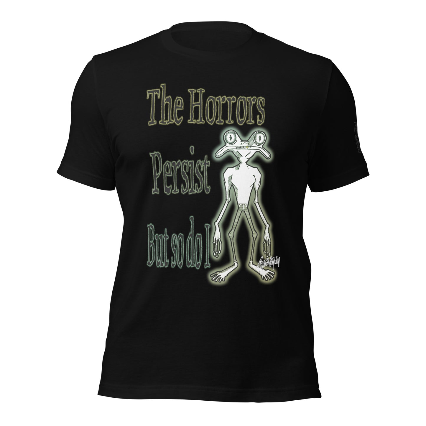 Frobert graphic t-shirt StrangeWear Collection ArtInCMinor