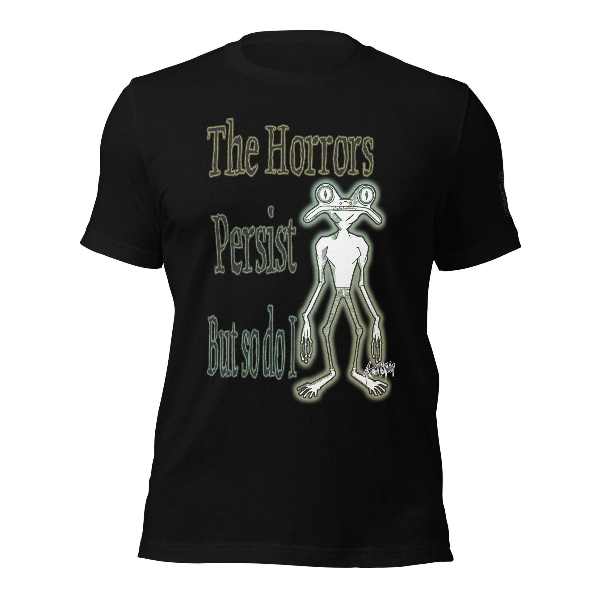 Frobert graphic t-shirt StrangeWear Collection ArtInCMinor