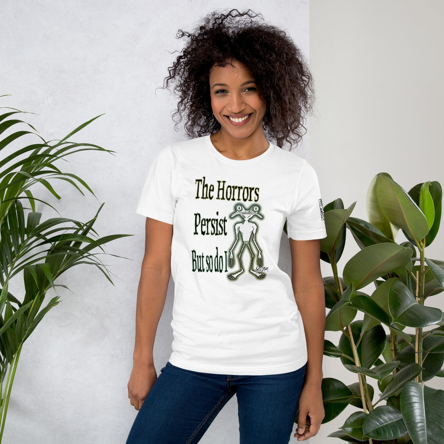 Frobert graphic t-shirt StrangeWear Collection ArtInCMinor